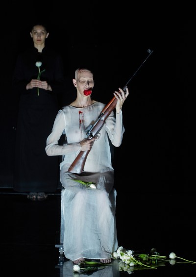 Lemi Ponifasio, I AM, Jahrhunderthalle Bochum, 2014 © Ruhrtriennale, Foto: Jörg Baumann, 2014
